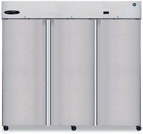 Hoshizaki CR3S-FS 83" Commercial Series Reach-In Refrigerator with 73.3 cu. ft. Capacity 3 Sections 115 Volts...