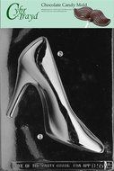 Cybrtrayd D055A 3D High Heel Shoe (Side 1 ONLY) Chocolate Candy Mold with Exclusive Cybrtrayd Copyrighted 3D Chocolate...