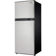 Danby DFF100C1BSLDB Refrigerator with Top-Mount Freezer, 9.9 Cubic Feet, Black/Spotless Steel N2