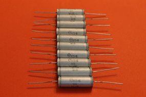 Capacitor PETP K73-16 100V 1uF USSR 40 pcs