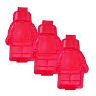 Large Figure Silicone Cake Baking, Gummy Candy, Jello Mold &amp; Ice Cube Tray For Lego Lovers (2 Pieces) N4
