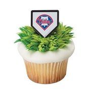 MLB Philadelphia Phillies Cupcake Rings - 24 ct by MLB