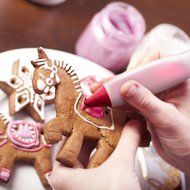 Jonkey Cake Pastry Cookie Icing Decorating Silicone Syringe Pen N2