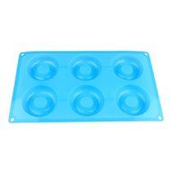 Delidge Premium Baking Pan for Donuts Silicone Bakery Mold Heat Resistance to Bake Circle Shaped Mini Cake Maker... N8