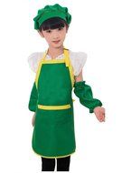 Unisex Kids Cooking Painting Gardening Apron Baking Personalized Childrens Apron(RRD,XL) N9