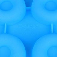Delidge Premium Baking Pan for Donuts Silicone Bakery Mold Heat Resistance to Bake Circle Shaped Mini Cake Maker... N10