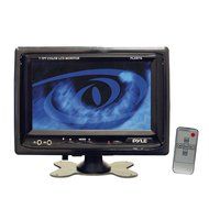 Pyle PLHR76 7 Widescreen LCD Mobile Video Monitor with Headrest Shroud