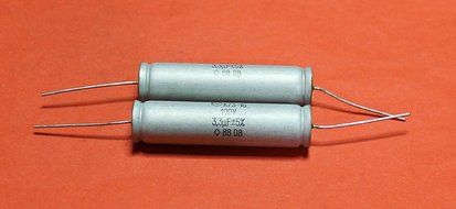 Capacitor PETP K73-16 100V 3.3uF USSR 10 pcs