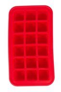 Internet's Best Silicone Mini Ice Cube Tray | Waffle Ice Mold | Candy Cake Chocolate Mold | Red N16