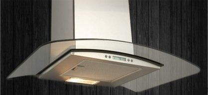 Elica EPT436SS Wall Mount Convertible Range Hood, in Stainless Steel and Glass