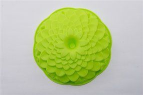 Single Hole Big Flower Shape Silicone Chocolate Cookie Ice Mold Handmade Soap Resin Mould N4