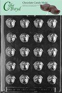 Cybrtrayd F017 Bite Size Strawberry Chocolate Candy Mold with Exclusive Cybrtrayd Copyrighted Chocolate Molding...