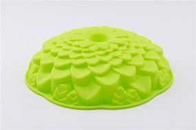 Single Hole Big Flower Shape Silicone Chocolate Cookie Ice Mold Handmade Soap Resin Mould N5