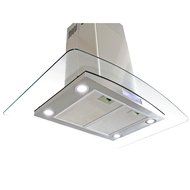 Hood Stove - 30" Range Hood Kitchen Wall Mount Stainless Steel Glass Stove Vents USA Stock N5