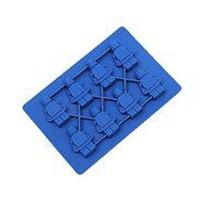 2PCS Heart-shape Silicone Ice Chocolate Cake Jelly Candy Mould Mini Tray Pan Cube (2pcs) N7