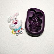 Silicone Molds Alice In Wonderland Theme Set Moulds - Cake Topper Fimo Clay Soap N7