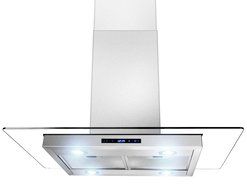 Golden Vantage 36" Island Mount Stainless Steel Range Hood Stove Vent GVCI-36 N4