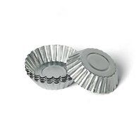 SNW Reusable Round Thick Tart Mold Baking Molds,10-Park N2