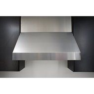 Miseno MH70236AS 1200 CFM 36" Professional Stainless Steel Wall Mounted Range Ho, Stainless Steel