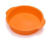 20cm (8 Inches) Silicone Round Cake Pan with Handle Suitable for All Types of Baking and Roasting Silicone Round... N5
