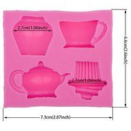 HT BAKEWARE | Teapot Teacup Silicone Mold N7