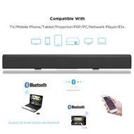 LONPOO 615B Bluetooth TV Soundbar 2.0CH Full Digital Home Theater Subwoofer 60Watt 4.0"inch Speakers with Remote... N8
