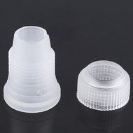10 Pack Small Size Coupler Adaptor Icing Piping Nozzle Bag Cake Flower Pastry Decoration Tool N7