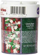 Wilton 6 Mix Holiday Sprinkle Assortment, Christmas N3