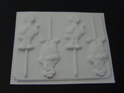 Yellow Chicken Cracker Monster Hard Candy Lollipop Mold Big Bird Cookie