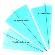 Piping Bags, MCIRCO 3 Sizes Reusable Pastry Bags Silicone Icing Bag Cake Decorating Supplies Cupcake Macaron Cake... N6