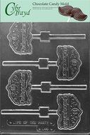 Cybrtrayd L046 Quinceanera 15 on Tiara Lolly Chocolate Candy Mold with Exclusive Cybrtrayd Copyrighted Chocolate...