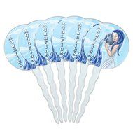 Set of 6 Cupcake Picks Toppers Decoration Zodiac Astrology Astrological Sign - Scorpio Zodiac Sign N20