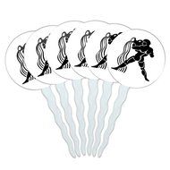 Set of 6 Cupcake Picks Toppers Decoration Zodiac Astrology Astrological Sign - Scorpio Zodiac Sign N21