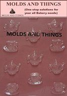 Molds and Things BS TEA POTS &amp; BS DEMI TASSE CU Chocolate candy mold