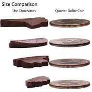 Candy Making Molds, 2PCS YYP [24 Cavity Tree Leaf Shape Mold] Silicone Candy Molds for Home Baking - Reusable... N7