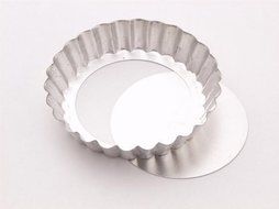 Tala 23Cm Fluted Flan Tin With Loose Bottom N3