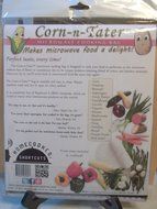 Microwave Cooking Bag Corn N Tater Rockome Gardens Cook Book New In Package N2