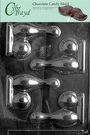 Cybrtrayd S068 Bowling Pin/Ball Chocolate Candy Mold with Exclusive Cybrtrayd Copyrighted Chocolate Molding Instructions