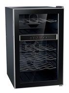 SPT WC-2462M 24 Bottle Dual-Zone Thermo-Electric Wine Cooler, Black N3