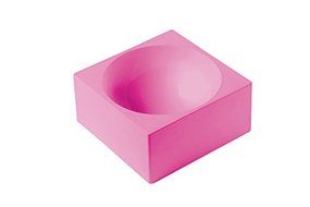 Silikomart 1 Cavity Cake Mold, Pink