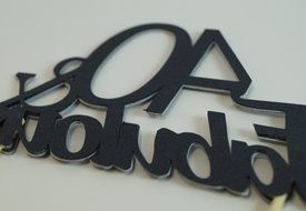 Black 40 &amp; Fabulous Cake Topper N3