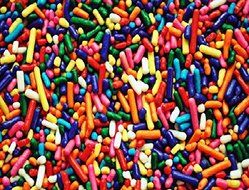 Oasis Supply Rainbow Jimmies/Sprinkles, 7-Ounce