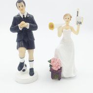 Resin Wedding Cake Topper (Bride Fishing) N6
