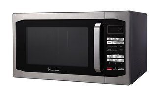 Magic Chef MCM1611ST 1100W Microwave Oven, 1.6 cu.ft., Stainless Steel N3