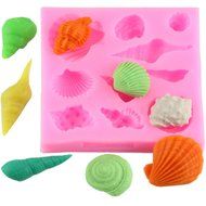 Mujiang Sea Silicone Candy Clay Gumpaste Sugar Fondant Molds N15