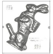 Easter Bunny with Penis Chocolate Candy Mold 773