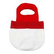PPARTY 2015 Newest 3X cute santa candy bag for chrismas gift high-quality (pure white 3pcs) N9