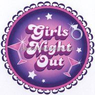 1/4 Sheet ~ Girl&#039;s Night Out Birthday ~ Edible Image Cake/Cupcake Topper!!!