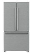 Blomberg BRFD2230SS 22.3 cu.ft. Counter Depth French Door Refrigerator with Ice Maker and Water Dispenser, Stainless... N3