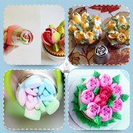 Russian Piping Tips 28 Pcs/Set-Stainless Steel Icing Nozzles Decoration Tools Create Flowers for Cakes, Pies,... N4